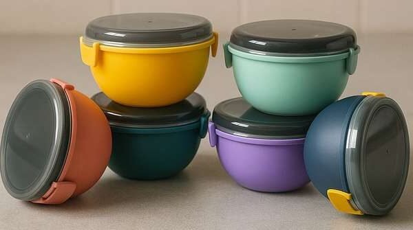 Round Airtight Lunch Box