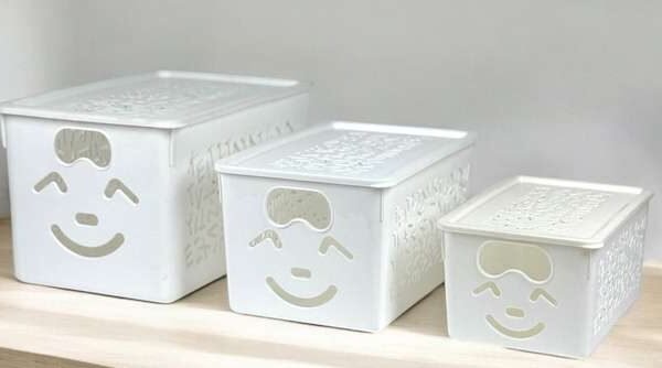 Smiley Organizer Boxes
